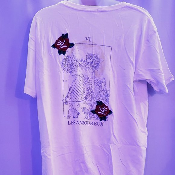 The Lovers t-shirt (tarot card in the back) - Picture 1 of 4